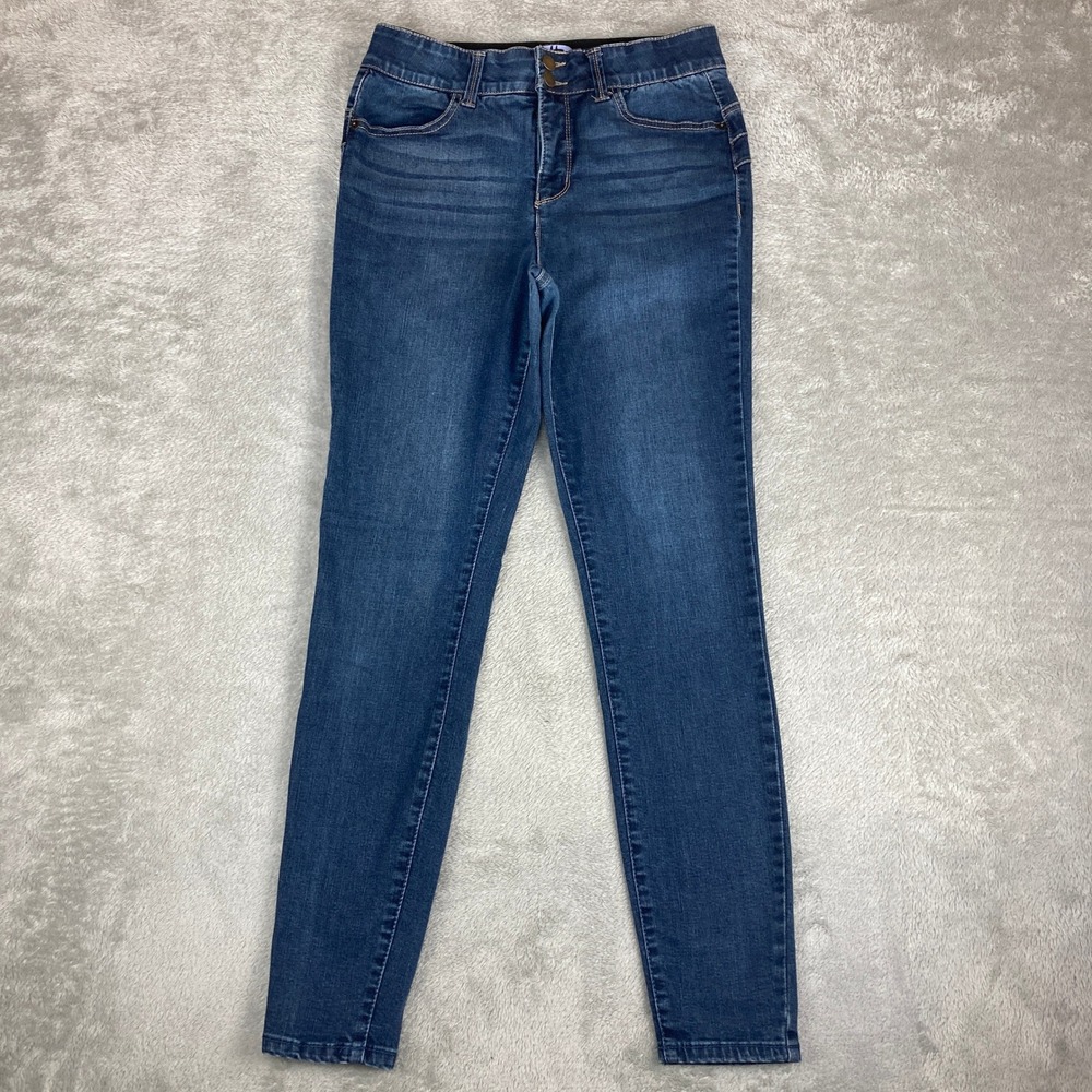 Vylette Women's Skinny Jeans Blue Wash Size 9 29W Stretch‎ Denim